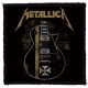 METALLICA: Hetfield Guitar (9,5 cm x 9,5 cm) (felvarró)