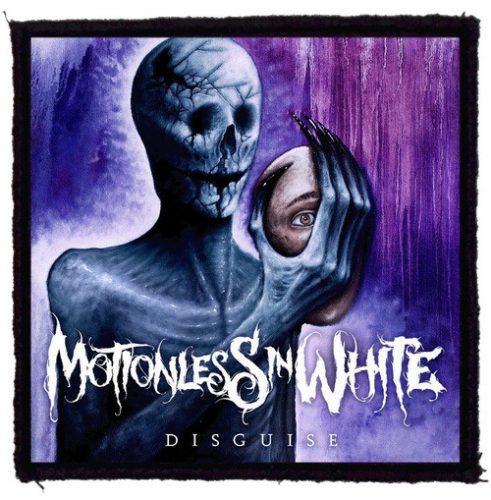 MOTIONLESS IN WHITE: Disguise (9,5 cm x 9,5 cm) (felvarró)