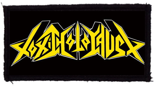 TOXIC HOLOCAUST: Logo (9,5 cm x 4,5 cm) (felvarró)