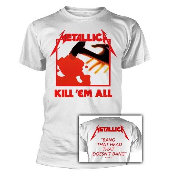 METALLICA: Kill 'em All (white) (póló) METALLICA: Kill 'em All (white) (póló)