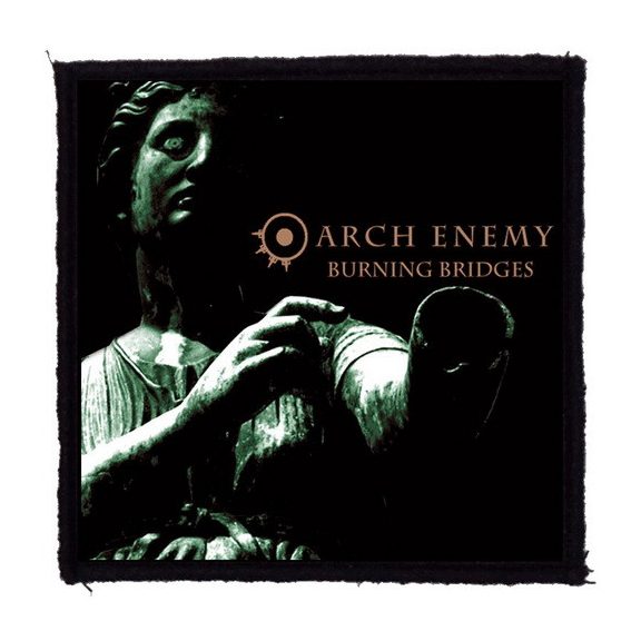 ARCH ENEMY: Burning Bridges (9,5 cm x 9,5 cm) (felvarró) ARCH ENEMY: Burning Bridges (9,5 cm x 9,5 cm) (felvarró)