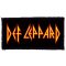 DEF LEPPARD: Logo (9,5 cm x 4,5 cm) (felvarró)