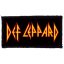 DEF LEPPARD: Logo (9,5 cm x 4,5 cm) (felvarró)