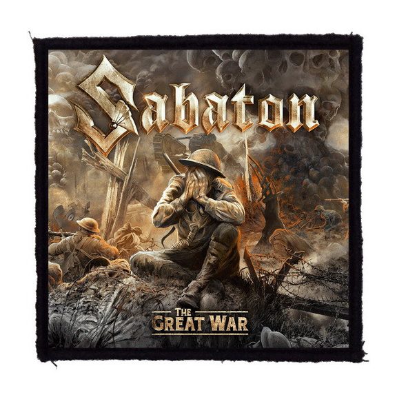 SABATON: The Great War (9,5 cm x 9,5 cm) (felvarró) SABATON: The Great War (9,5 cm x 9,5 cm) (felvarró)