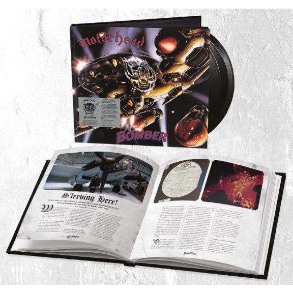 MOTORHEAD: Bomber - 40th Anniv. (3LP, book, 180 gr) MOTORHEAD: Bomber - 40th Anniv. (3LP, book, 180 gr)