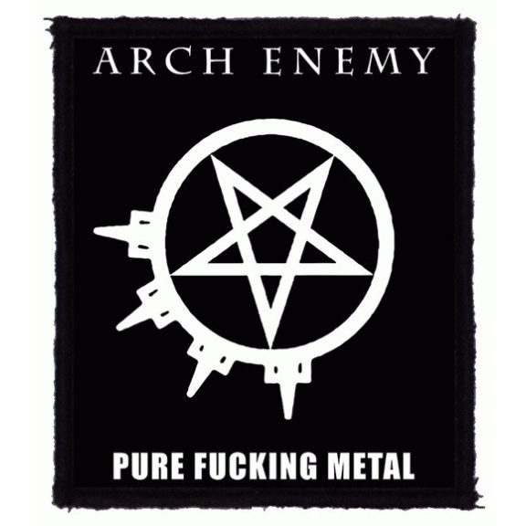 ARCH ENEMY: Pure Fucking Metal (8 cm x 9,5 cm) (felvarró) ARCH ENEMY: Pure Fucking Metal (8 cm x 9,5 cm) (felvarró)