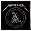 METALLICA: Never Cared (9,5 cm x 9,5 cm) (felvarró)