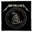 METALLICA: Never Cared (9,5 cm x 9,5 cm) (felvarró)