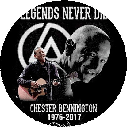 LINKIN PARK: Legends Never Die (nagy jelvény, 3,7 cm)