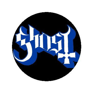 GHOST: Logo (jelvény, 2,5 cm)