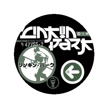 LINKIN PARK: Hybrid Logo (jelvény, 2,5 cm)