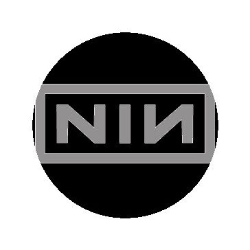 NINE INCH NAILS: Logo (jelvény, 2,5 cm)
