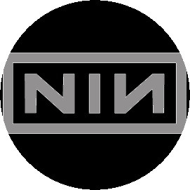 NINE INCH NAILS: Logo (jelvény, 2,5 cm)