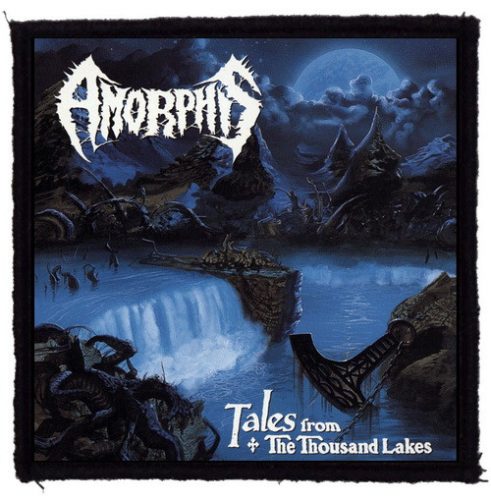 AMORPHIS: Tales From The Thousand Lakes (9,5 cm x 9,5 cm) (felvarró)