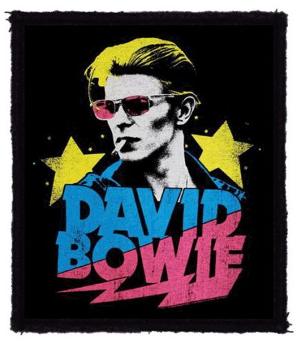 DAVID BOWIE: Starman (8 cm x 9,5 cm) (felvarró)