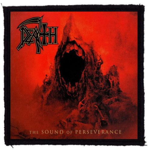 DEATH: Sound Of Perseverance (9,5 cm x 9,5 cm) (felvarró)