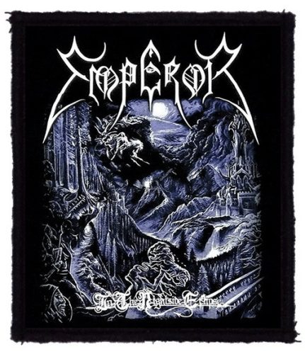 EMPEROR: In The Nightside Eclipse (8 cm x 9,5 cm) (felvarró)