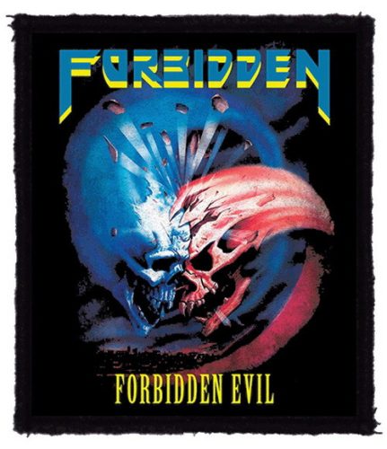 FORBIDDEN: Forbidden Evil (8 cm x 9,5 cm) (felvarró)