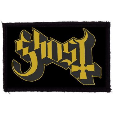 GHOST: Logo (9,5 cm x 6 cm) (felvarró)