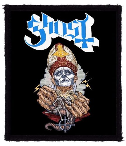 GHOST: Papa Nihil (8 cm x 9,5 cm) (felvarró)