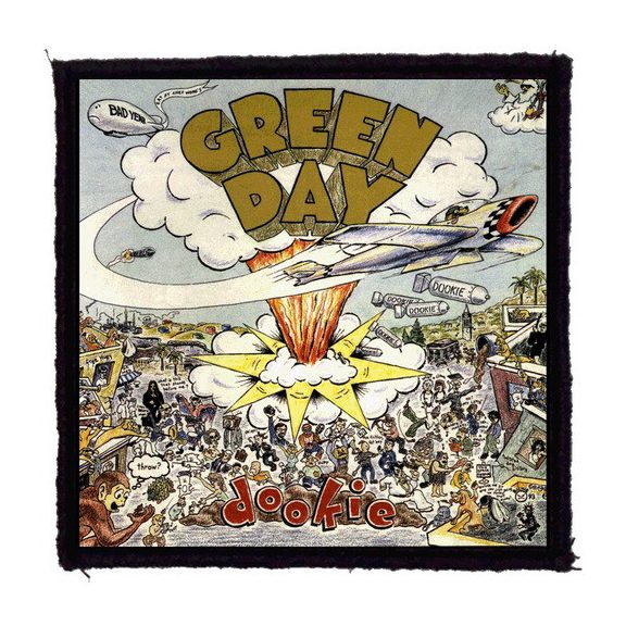 GREEN DAY: Dookie (9,5 cm x 9,5 cm) (felvarró) GREEN DAY: Dookie (9,5 cm x 9,5 cm) (felvarró)
