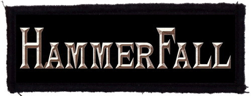 HAMMERFALL: Logo (12,5 cm x 4 cm) (felvarró)