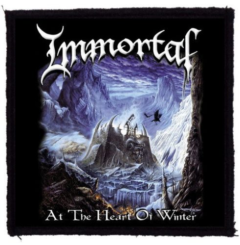 IMMORTAL: At The Heart Of Winter (9,5 cm x 9,5 cm) (felvarró)