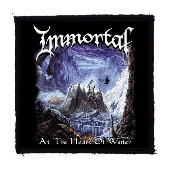 IMMORTAL: At The Heart Of Winter (9,5 cm x 9,5 cm) (felvarró) IMMORTAL: At The Heart Of Winter (9,5 cm x 9,5 cm) (felvarró)