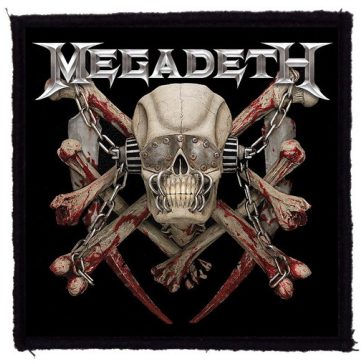MEGADETH: Final Killing (9,5 cm x 9,5 cm) (felvarró)