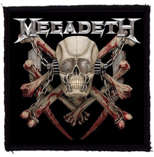 MEGADETH: Final Killing (9,5 cm x 9,5 cm) (felvarró)