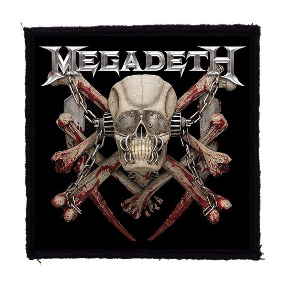 MEGADETH: Final Killing (9,5 cm x 9,5 cm) (felvarró) MEGADETH: Final Killing (9,5 cm x 9,5 cm) (felvarró)