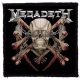 MEGADETH: Final Killing (9,5 cm x 9,5 cm) (felvarró)