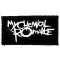 MY CHEMICAL ROMANCE: Logo (9,5 cm x 4,5 cm) (felvarró)