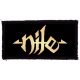 NILE: Logo (9,5 cm x 4,5 cm) (felvarró)