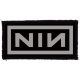 NINE INCH NAILS: Logo (9,5 cm x 4,5 cm) (felvarró)