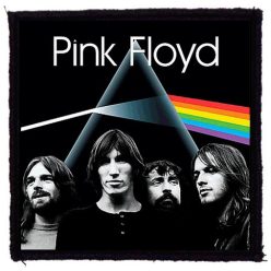 PINK FLOYD: Band DSOTM (9,5 cm x 9,5 cm) (felvarró)
