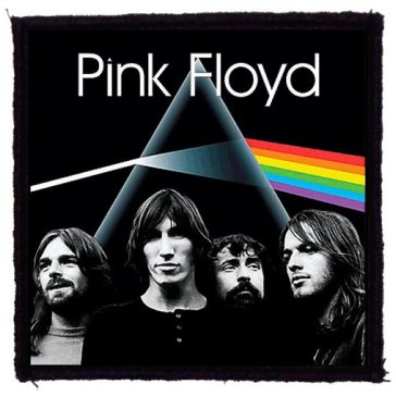 PINK FLOYD: Band DSOTM (9,5 cm x 9,5 cm) (felvarró)