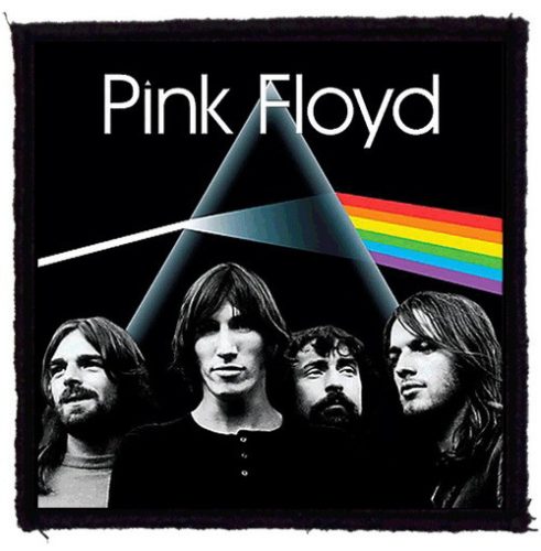 PINK FLOYD: Band DSOTM (9,5 cm x 9,5 cm) (felvarró)