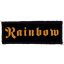 RAINBOW: Logo (12,5 cm x 4 cm) (felvarró)