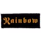 RAINBOW: Logo (12,5 cm x 4 cm) (felvarró)