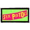 SEX PISTOLS: Logo (9,5 cm x 4,5 cm) (felvarró)