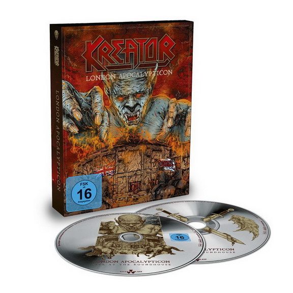 KREATOR: London Apocalypticon (CD+Blu-ray) KREATOR: London Apocalypticon (CD+Blu-ray)