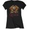 QUEEN: Classic Crest Black (női)