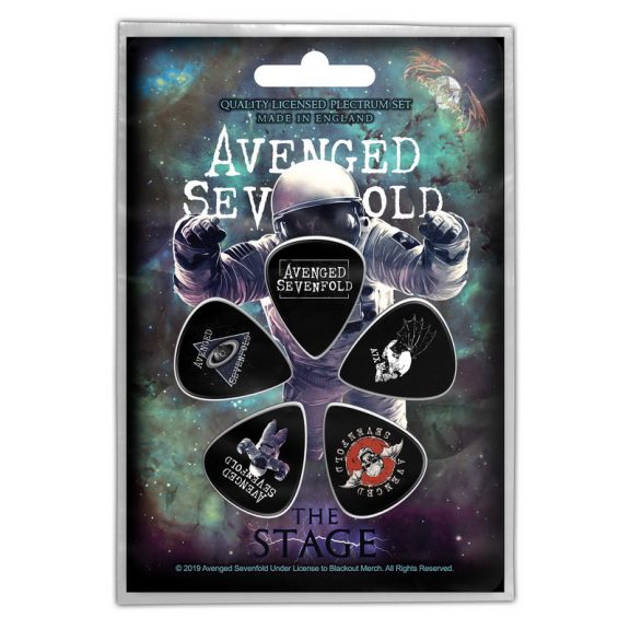 AVENGED SEVENFOLD - The Stage (5 db pengető, 1 mm vastag) AVENGED SEVENFOLD - The Stage (5 db pengető, 1 mm vastag)