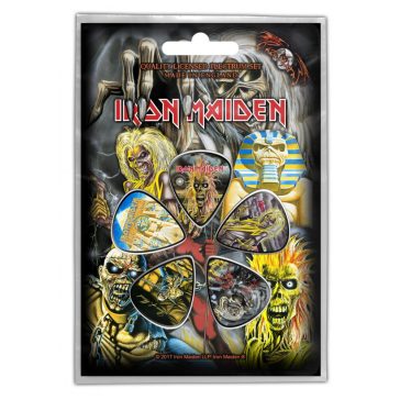 IRON MAIDEN - Early Albums (5 db pengető, 1 mm vastag)