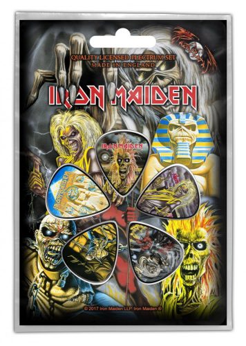 IRON MAIDEN - Early Albums (5 db pengető, 1 mm vastag)