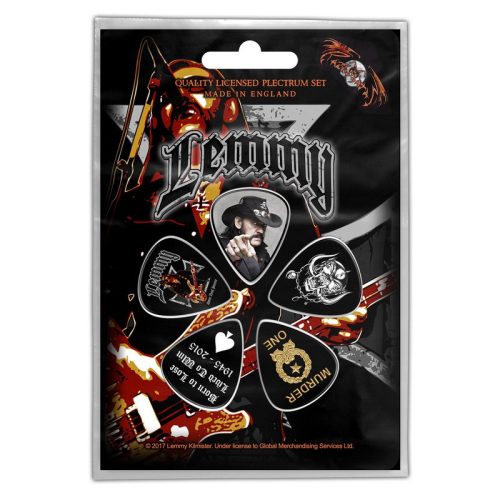 LEMMY - Stone Deaf Forever (5 db pengető, 1 mm vastag)