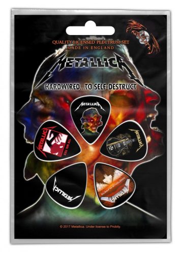 METALLICA: Hardwired (5 db pengető, 1 mm vastag)