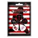 MÖTLEY CRÜE - Red, White & Crue (5 db pengető, 1 mm vastag)