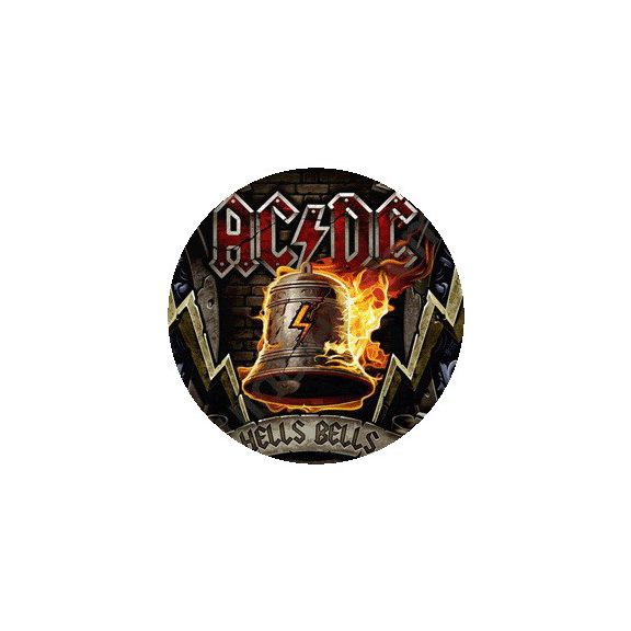 AC/DC: Hells Bells (nagy jelvény, 3,7 cm) AC/DC: Hells Bells (nagy jelvény, 3,7 cm)